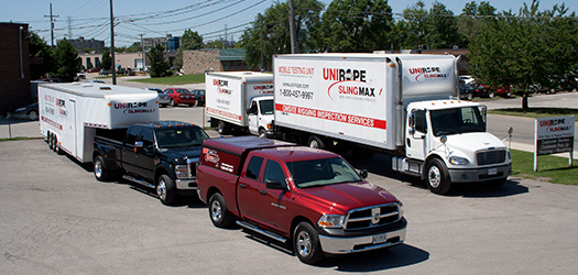 Mobile Testing- and Inspection trucks