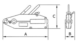 Wire Rope Puller Diagram