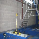 Testing of custom configured lifting magnets.